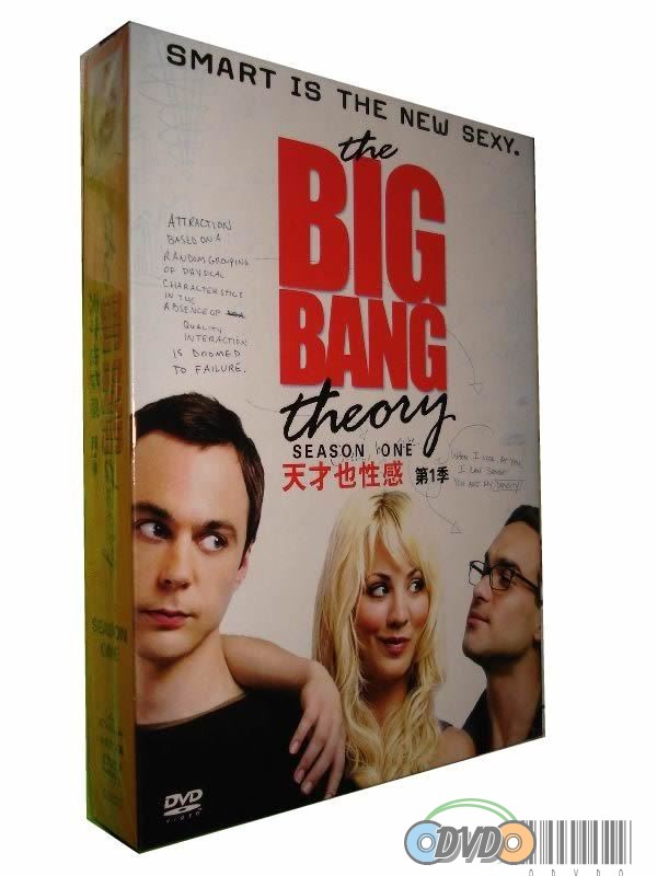 Big Bang Theory COMPLETE SEASON 1 DVD BOX SET