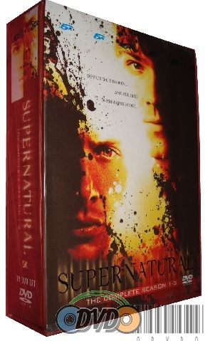 Supernatural Complete Season 1-3 DVDs Box Set