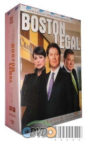 Boston Legal The Complete Seasons 1-4 DVDs Boxset