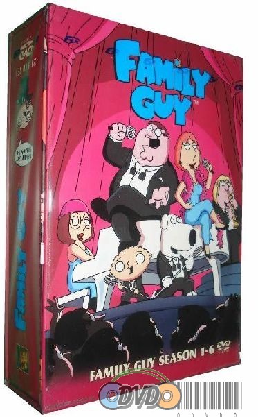 Family Guy COMPLETE SEASONS 1-6 DVDS BOX SET ENGLISH VERSION