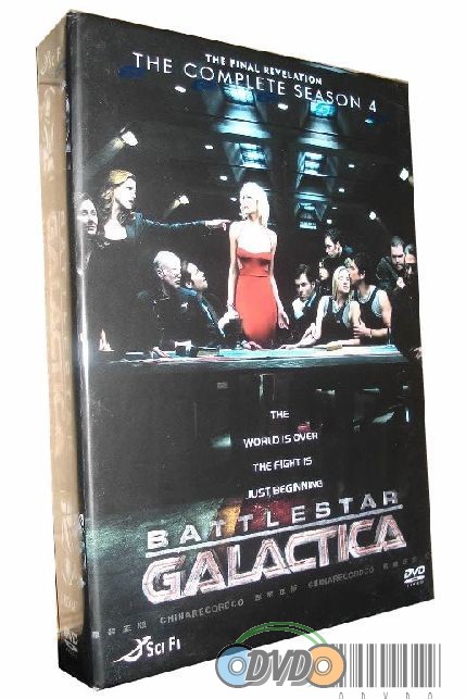 Battlestar Galactica COMPLETE SEASONS 4 DVDS BOX SET