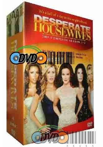 DESPERATE HOUSEWIVES SEASONS 1-4 DVDS BOX SET ENGLISH VERSION