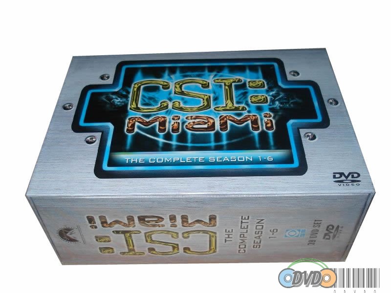 CSI MIAMI COMPLETE SEASONS 1 2 3 4 5 6 DVDs BOX SET