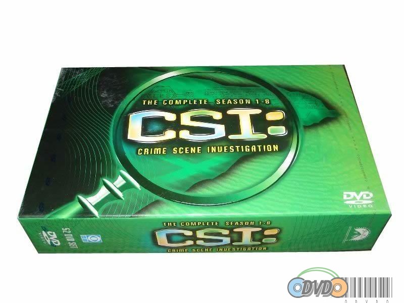 CSI COMPLETE SEASONS 1-8 DVDS BOXSET ENGLISH VERSION