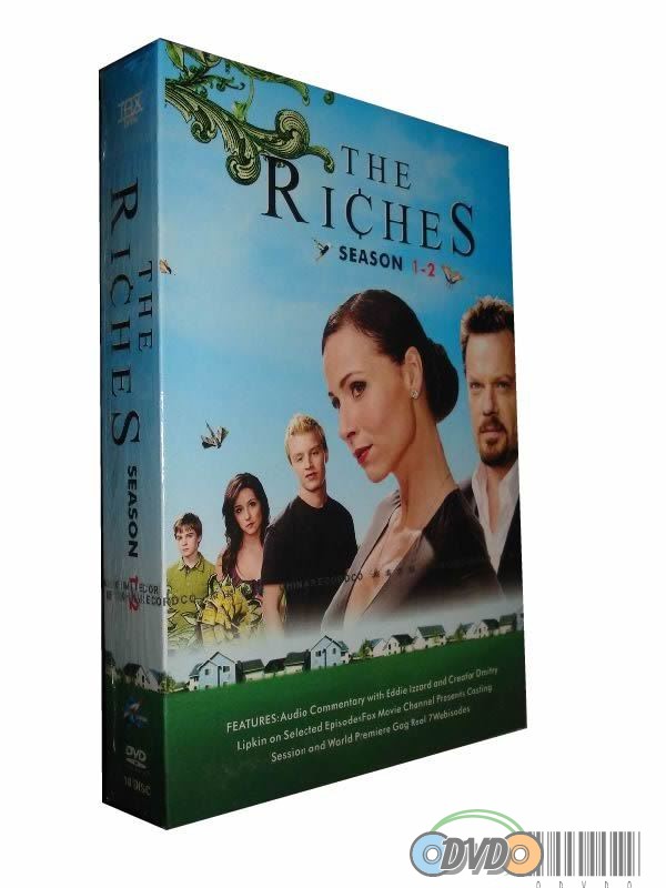 The Riches COMPLETE SEASONS 1-2 DVDS BOXSET