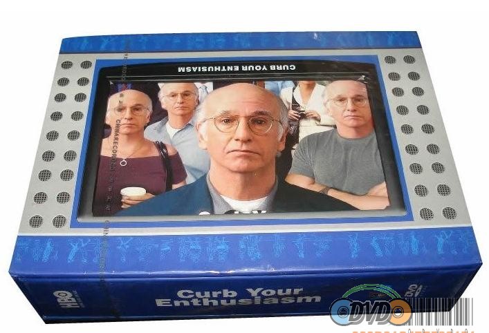 Curb Your Enthusiasm Complete Seasons 1-6 DVDS BOXSET ENGLISH VERSION