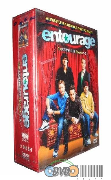 Entourage Complete Seasons 1-5 DVD BOX SET ENGLISH VERSION