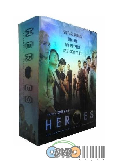 Heroes Complete Seasons 1-3 DVDS BOXSET ENGLISH VERSION